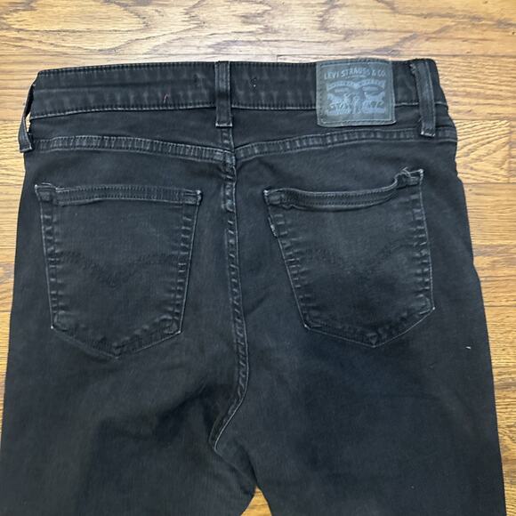 Levi’s Jeans Womens Black 726 Flare 31x32 Stretch Flared - Picture 13 of 13